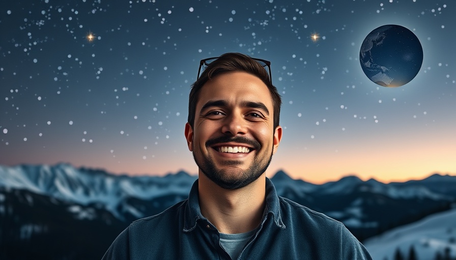Sleep meditation for better rest podcast cover with serene night sky.