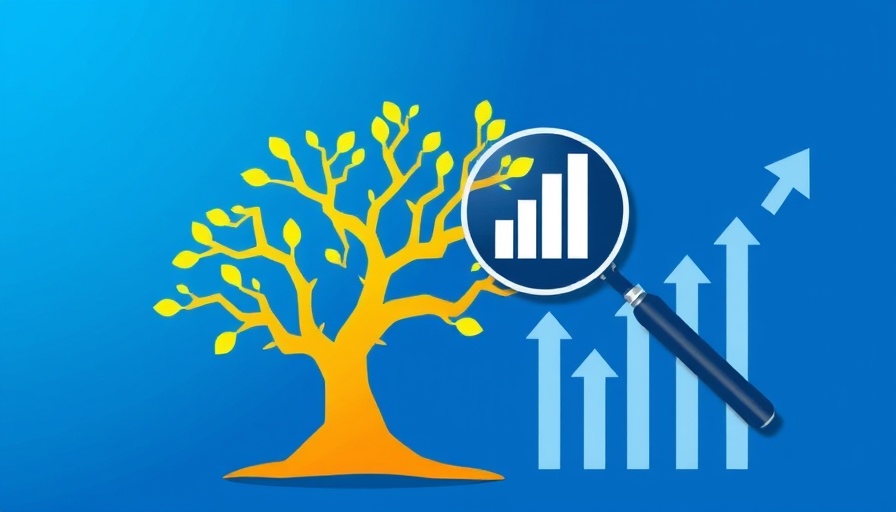 Abstract SHAP illustration for Tree-Based Models with bar chart and arrows.
