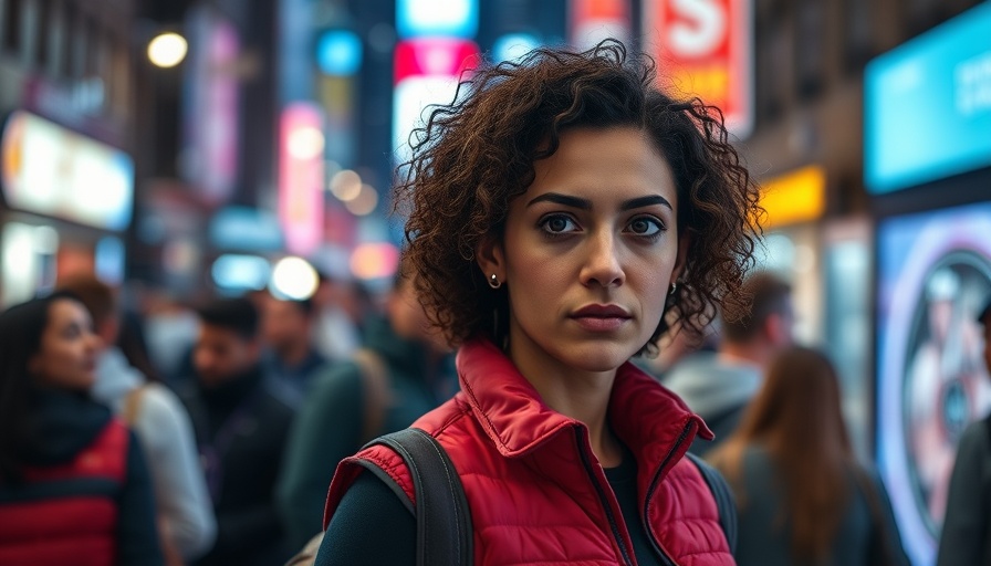 Woman with red vest in nighttime urban scene - is 'Straw' based on a true story?