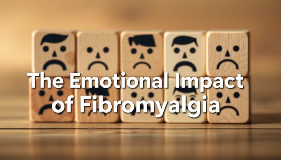 Wooden cubes with faces depicting emotions, highlighting the emotional impact of fibromyalgia.
