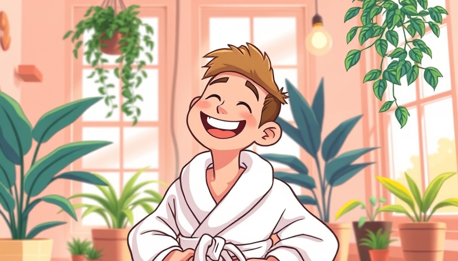 Cheerful morning scene with person embracing the day, qualities to change your life.