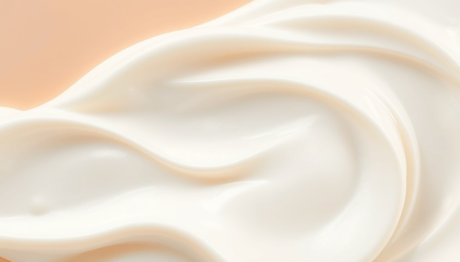 Close-up of Tretinoin cream texture highlighting its benefits.