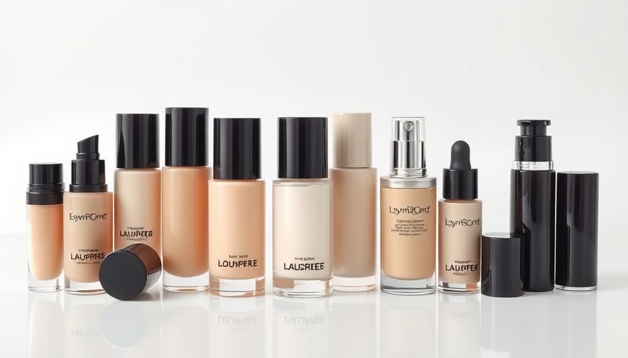 Skintuition SPF 30 Radiance-Boosting Liquid Foundation bottles in varied shades.