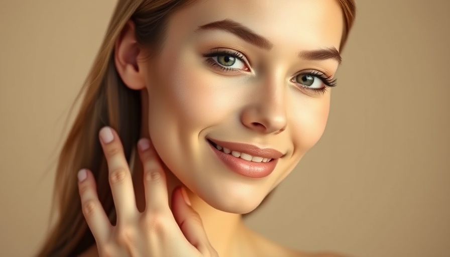 Radiant young woman illustrating coconut oil benefits for skin