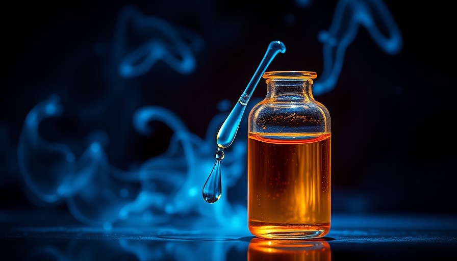 Vibrant tincture with flame illustrating metabolism tincture benefits.
