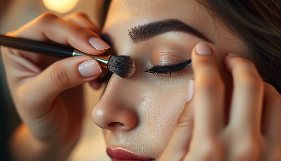 Expert eyeliner application tips for women over 40, close-up shot.
