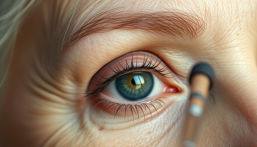 Hooded eyes eyeliner tips close-up with clear eyeliner technique.