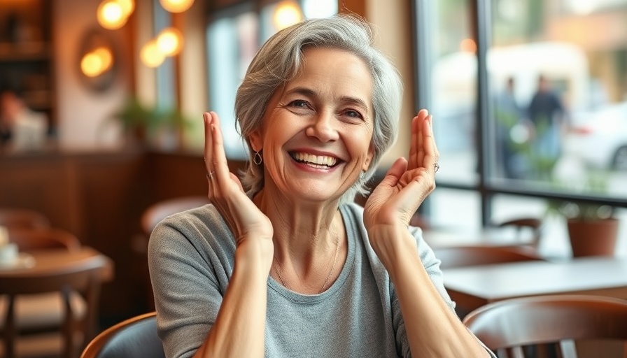 Smiling woman enjoying facial exercises for glowing skin benefits.
