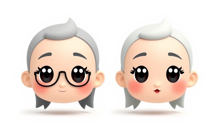 Cartoon of two Mii characters with unique facial features.