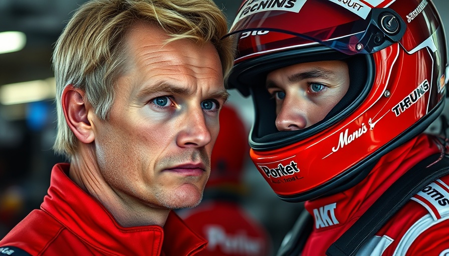 F1: The Movie Authenticity Analysis - juxtaposition of thoughtful man and focused driver.