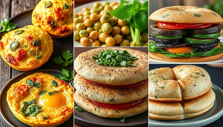 Free 7-day healthy meal plan; vibrant meal collage.
