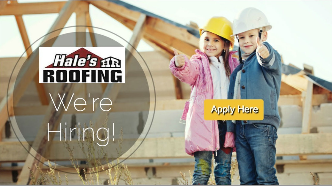 Hale's Roofing Hiring Picture