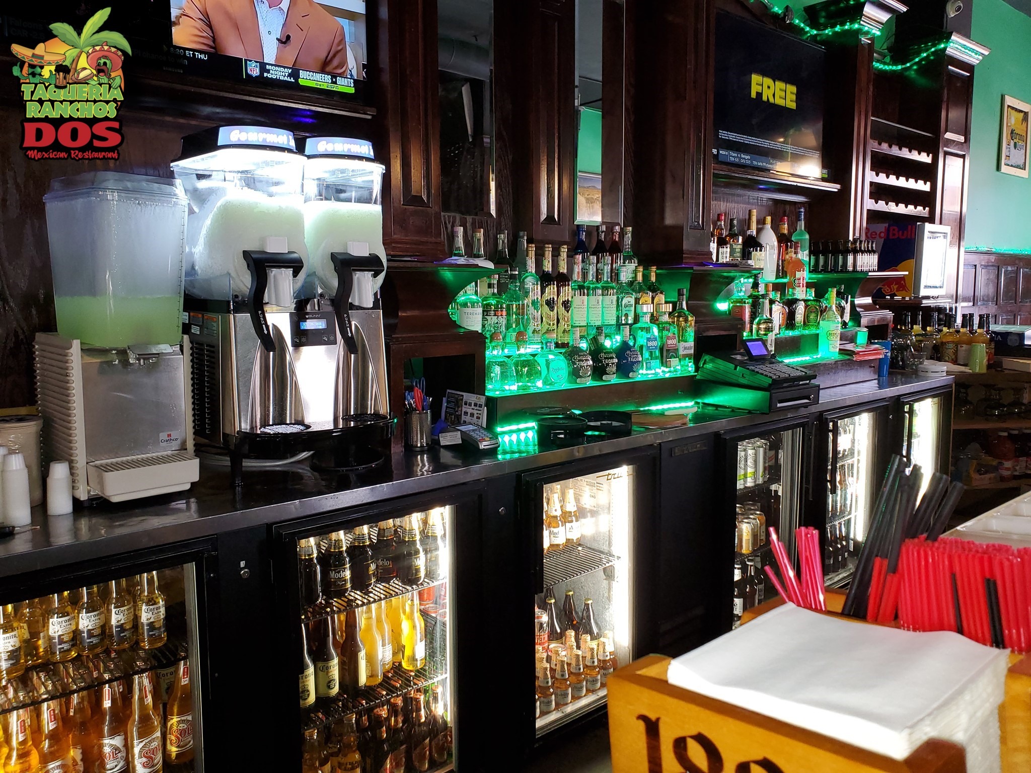 Taqueria Ranchos Dos Bar on Delaware Ave in Buffalo, New York