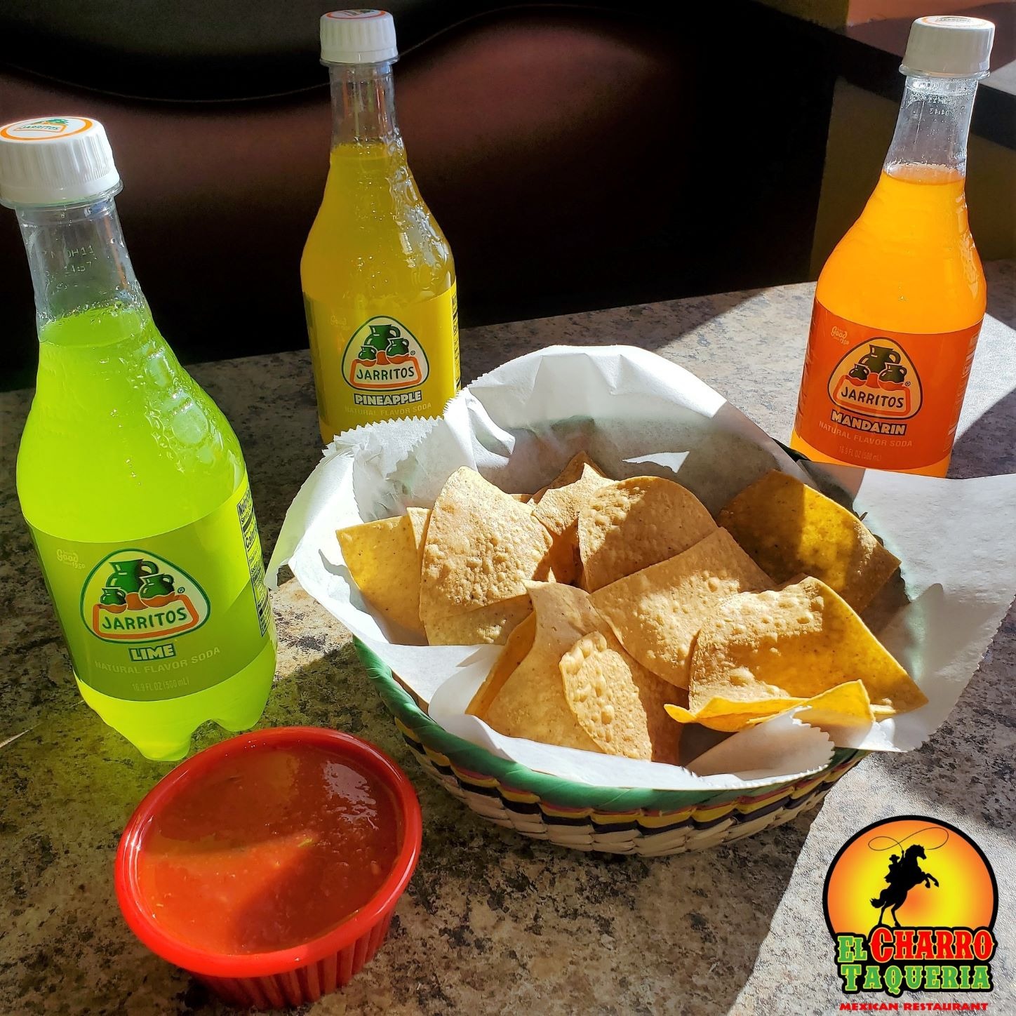 chips & salsa at taqueria el charro in niagara falls new york