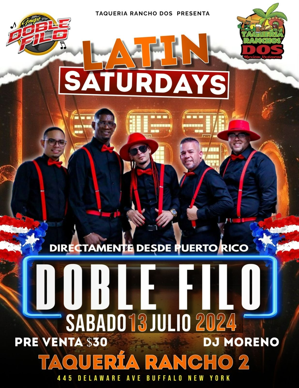 doble filo directamente desde puerto performing in buffalo new york