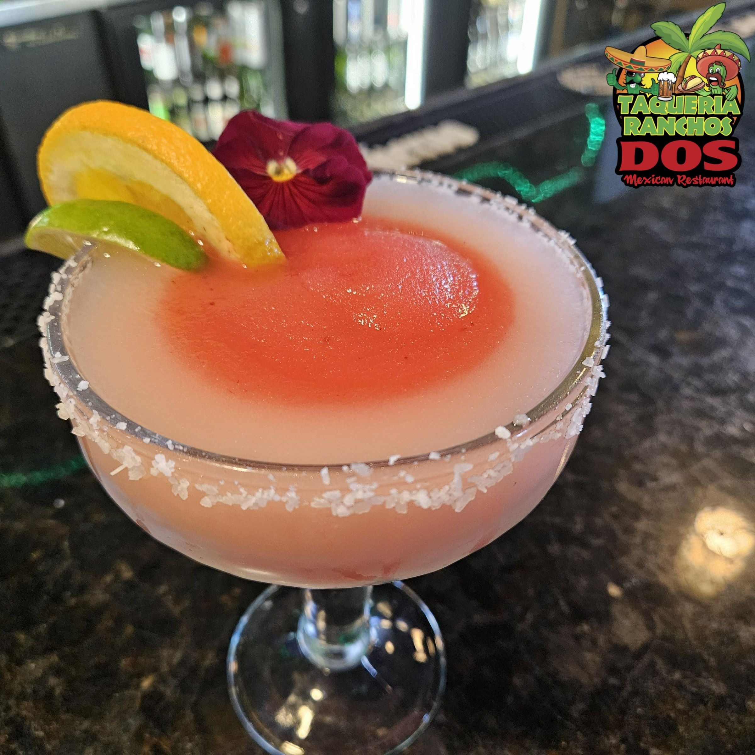 valentine's day margarita taqueria ranchos dos
