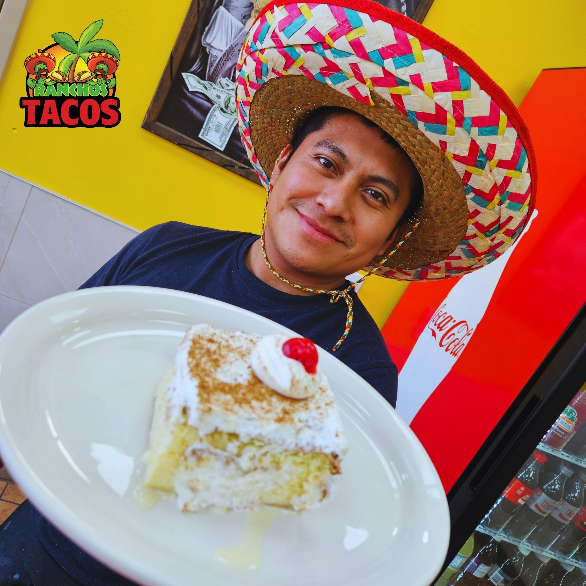 pastel de tres leches at ranchos tacos amherst new york