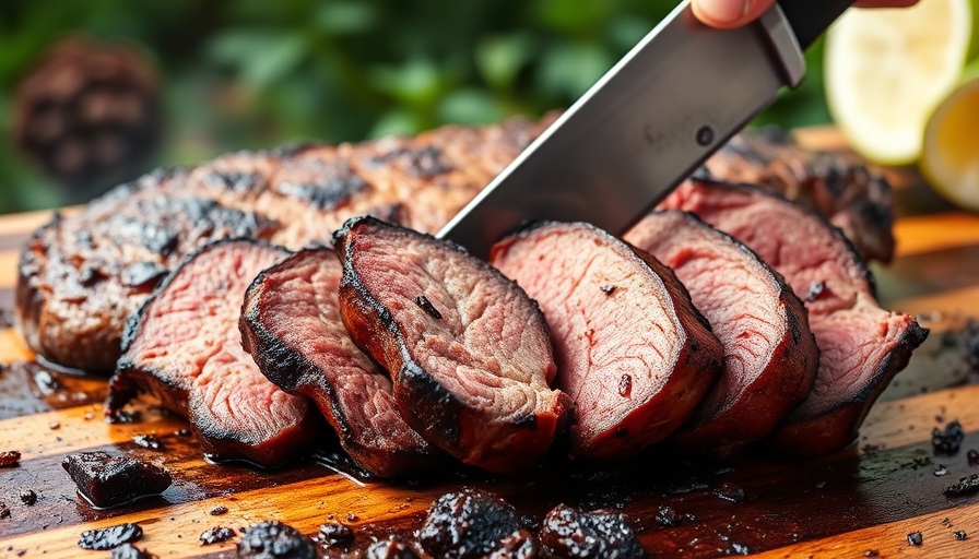 Juicy Argentine beef slices, classic asado style.