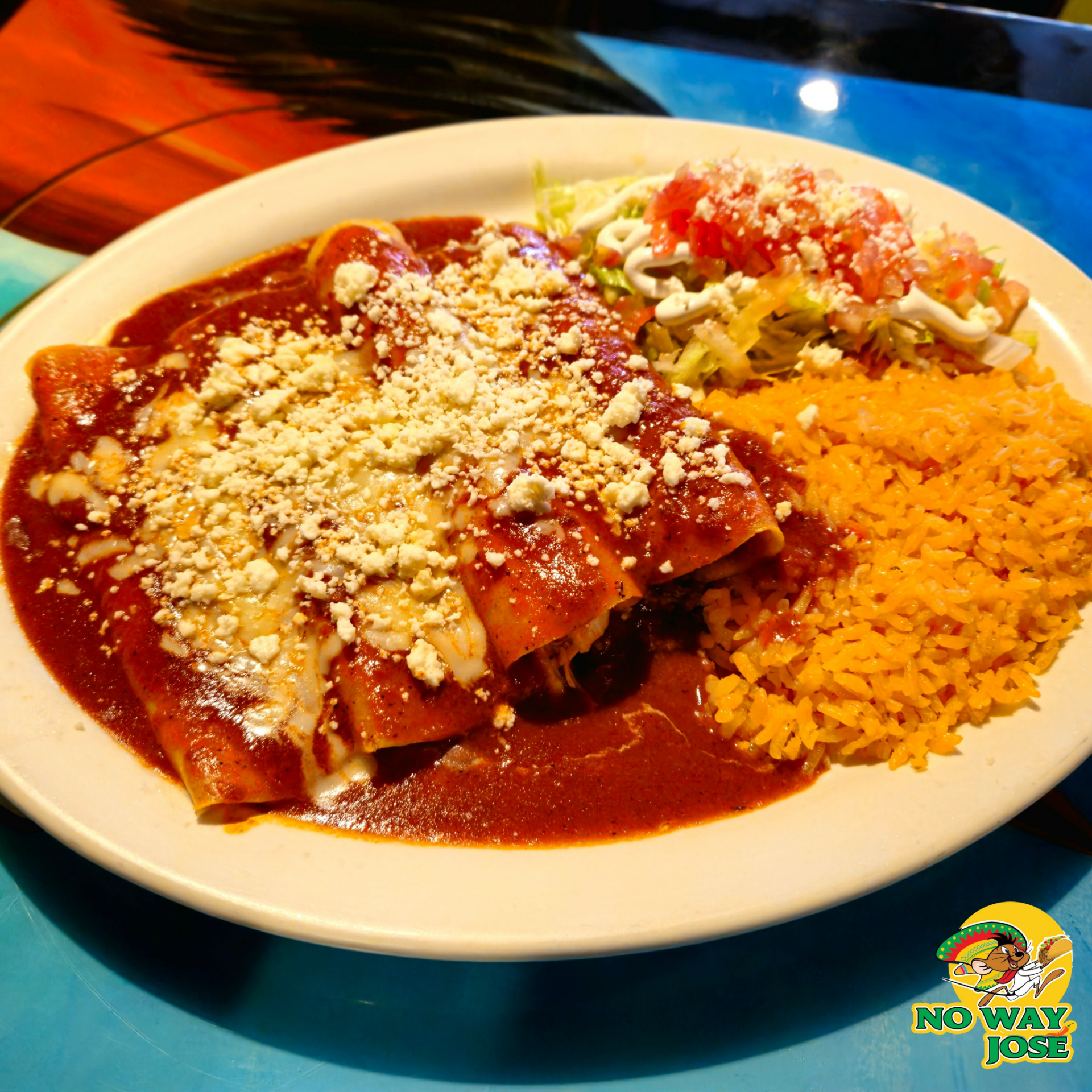 enchiladas supreme at no way jose buffalo new york