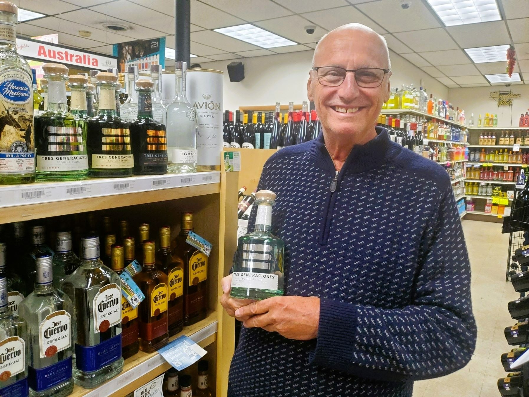 Amherst NY liquor store interior with staff assisting customers
