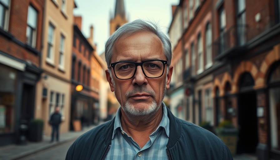Britain’s Culture Wars discussion against historic street backdrop.