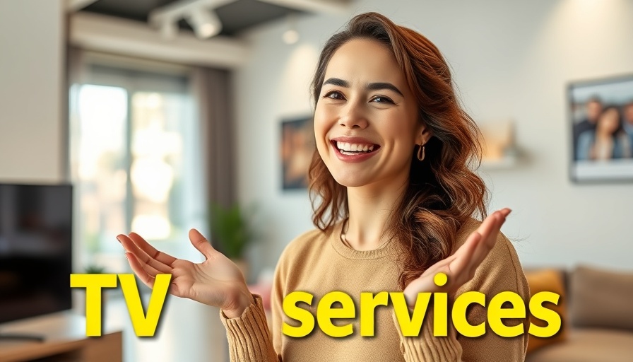 Banner of woman promoting NextGen TV services.