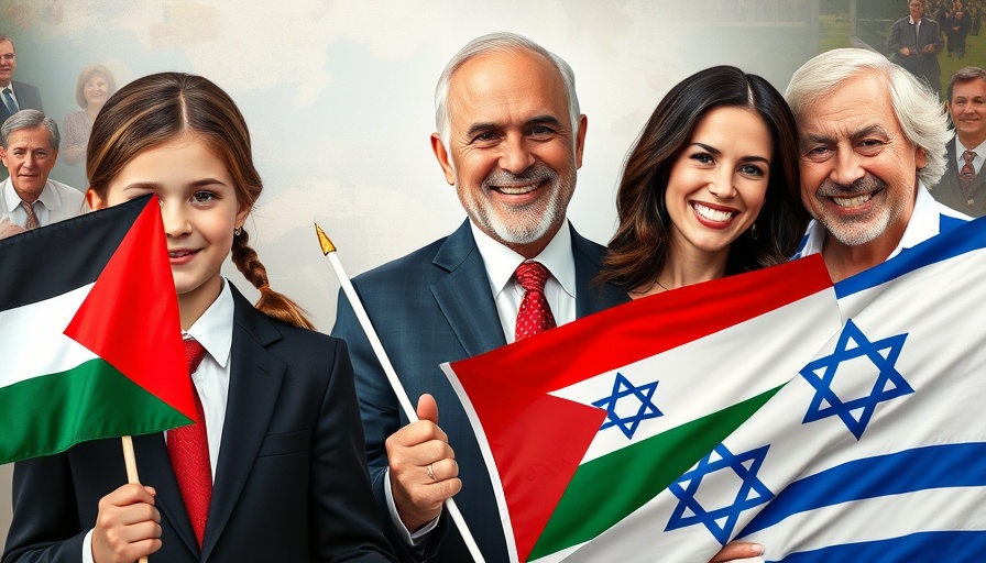 Israel Gaza ceasefire image with diverse figures symbolizing peace.