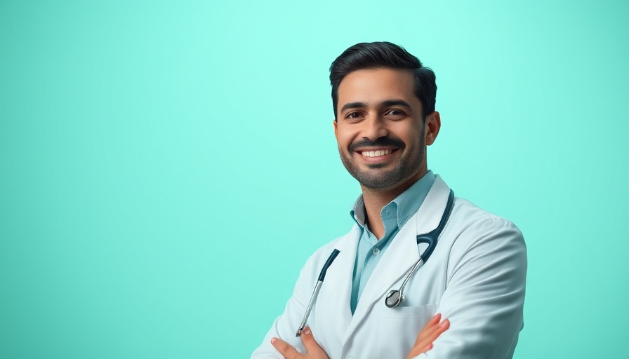 Podcast cover for treating ADHD naturally with smiling doctor.