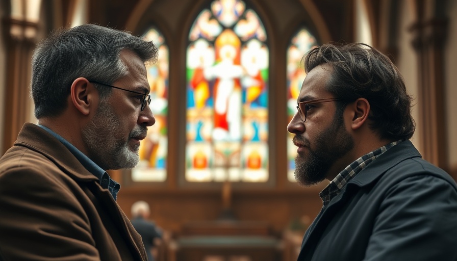 Debate on Divine Hiddenness and Morality in a church setting.