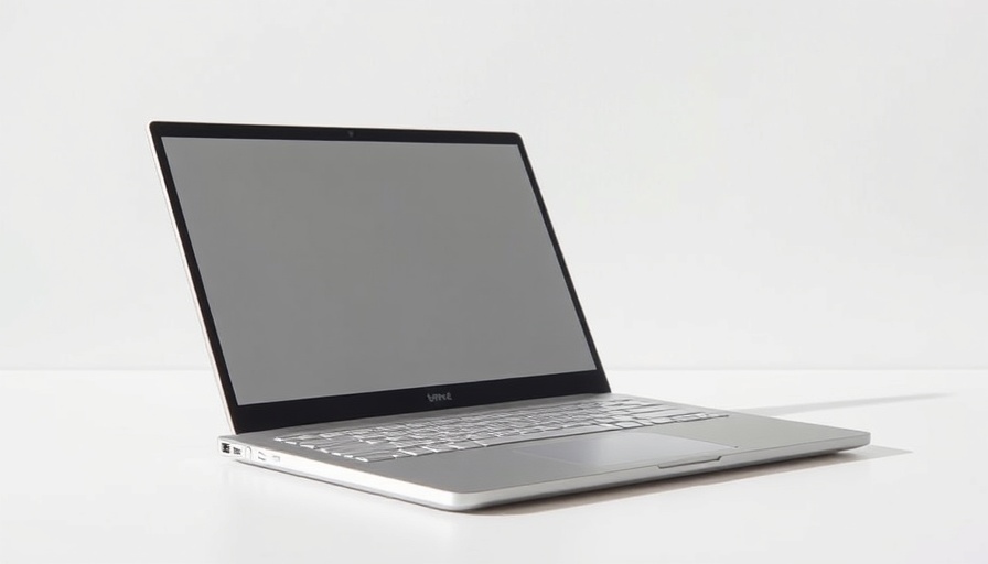 Sleek Microsoft Surface Book 3 laptop viewed from the side.