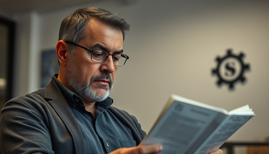 Man discussing potential end of stock rally, indoor setting.