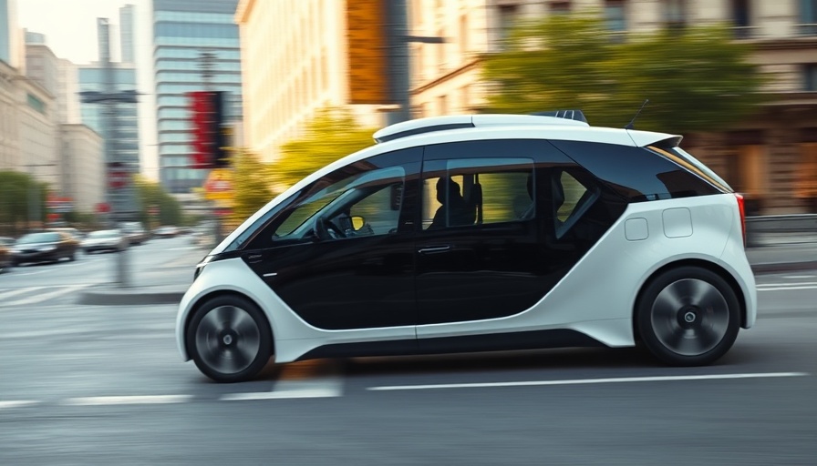 Waymo robotaxi driving in urban setting, technology showcase.