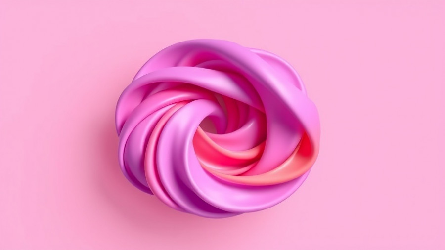 Colorful abstract twisted form embodies impactful learning through connection.
