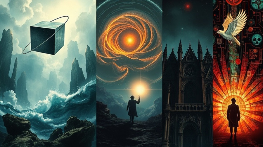 Surreal AI art pieces showcasing creativity and abstract themes.