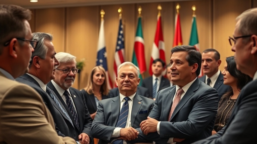 Formal meeting discussing Tomahawk missiles supply to Ukraine.