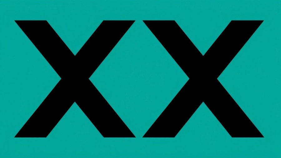 Stylized X design symbolizing link handling changes, teal background.