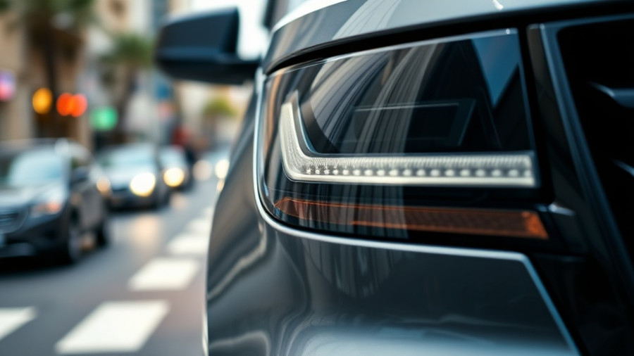 Close-up of Reliable Luxury SUV Acura MDX showing design details.