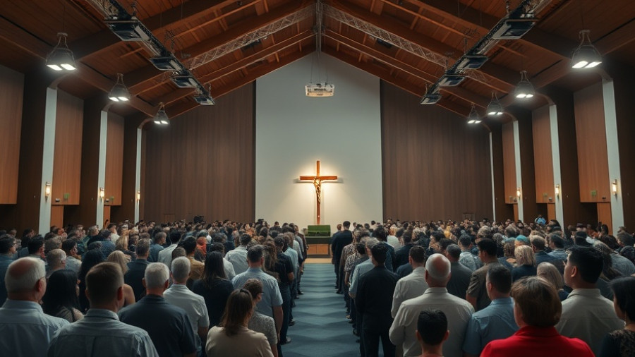 Congregation engaged in systematic Bible teaching in a church setting.