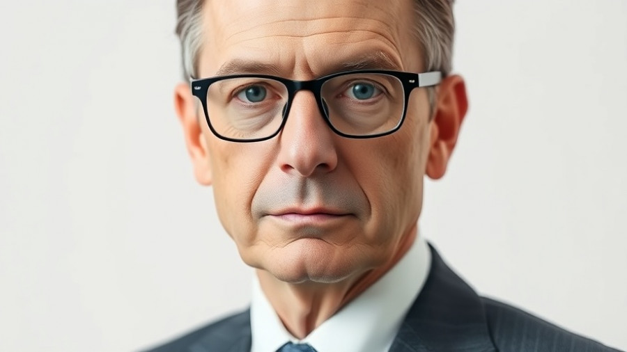 Portrait of man in suit discussing private credit markets risk.
