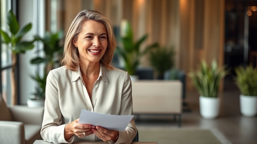 Confident woman explaining investment strategies for your 30s.