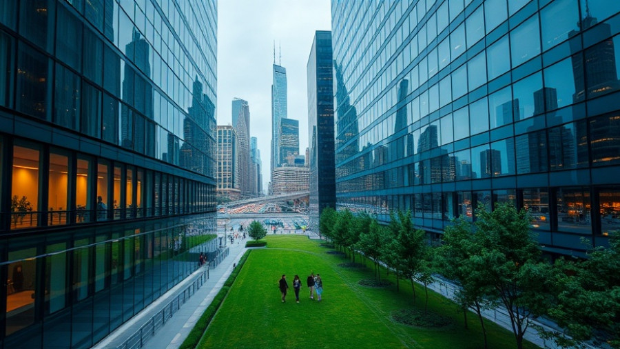 Manhattan condo market amidst architecture, pathway scene.
