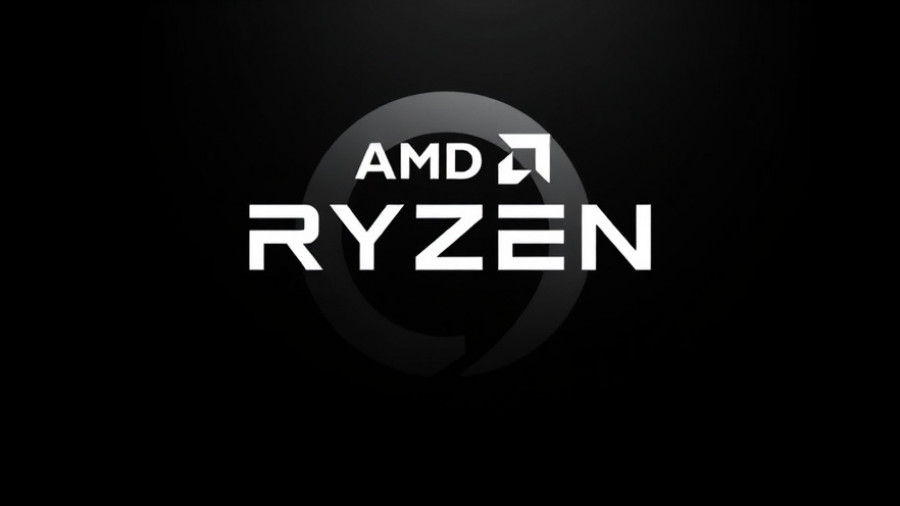 AMD Ryzen 10 series logo on dark background, showcasing rebadging.