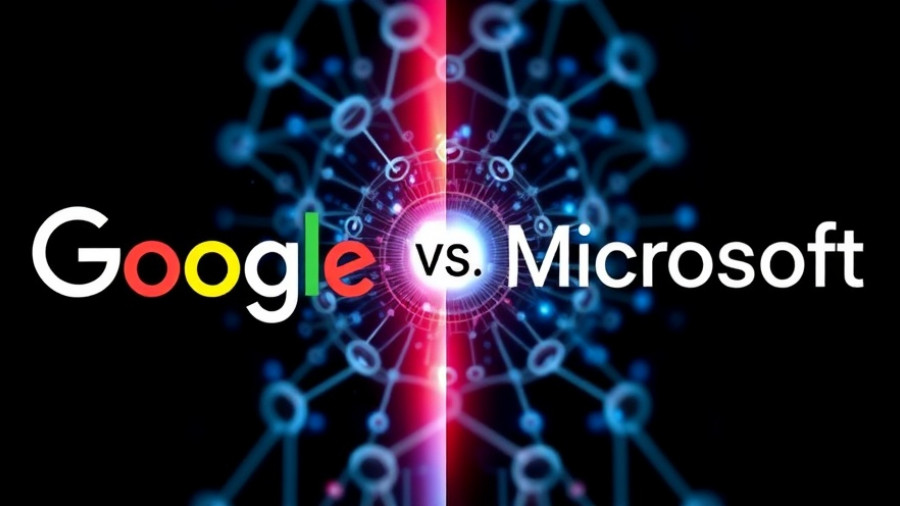 Google v Microsoft: the battle of AI business models