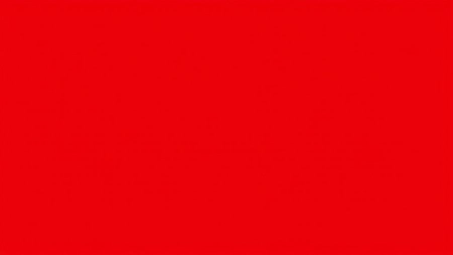 Vibrant red solid color background