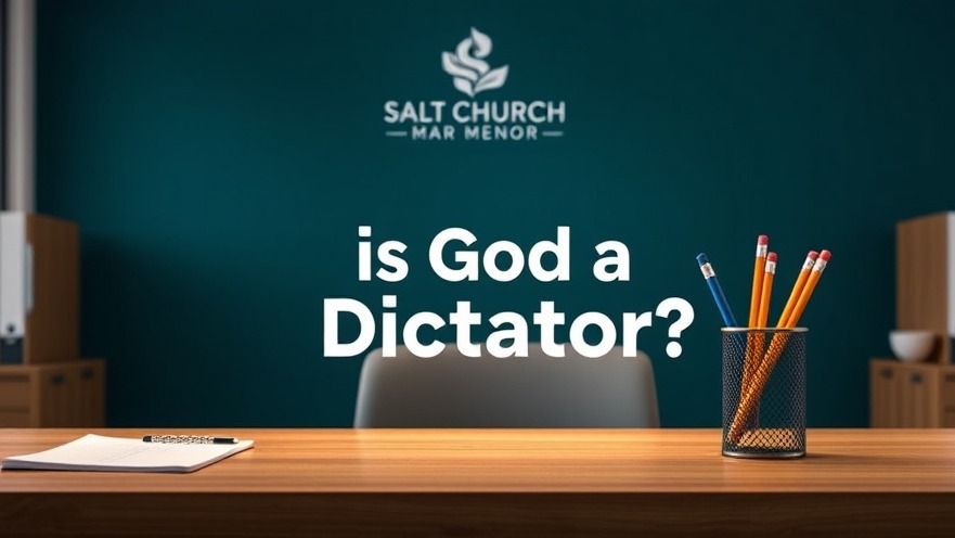 Is God a Dictator? Explore authority and free will from a biblical perspective.