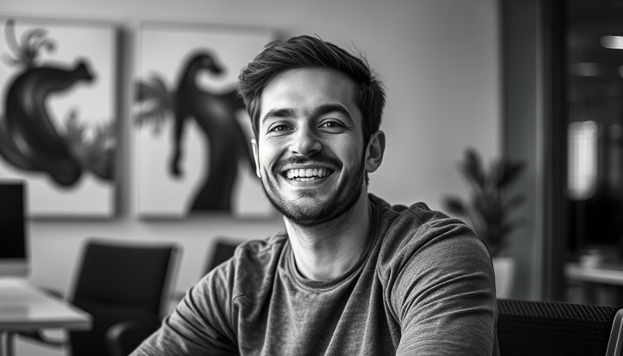 Portrait of a smiling young man in an office, Bridging Loans