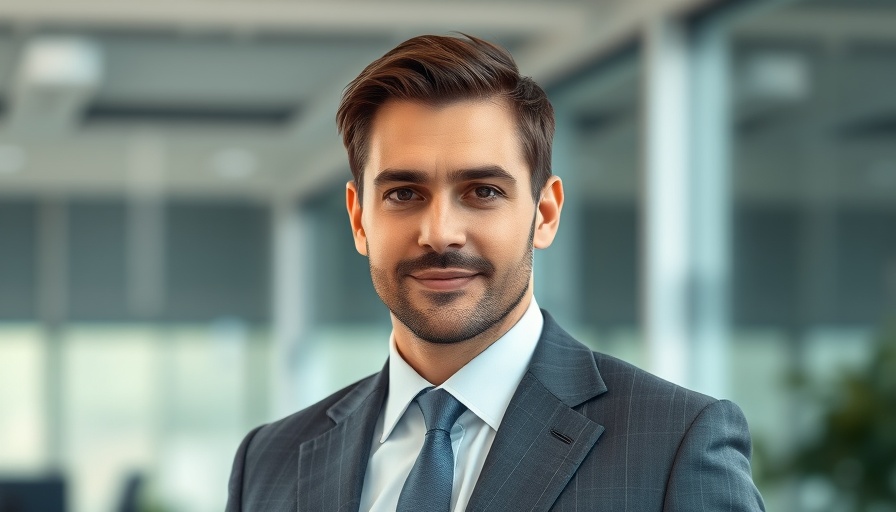 Professional portrait of man in a suit, Structured Real Estate.
