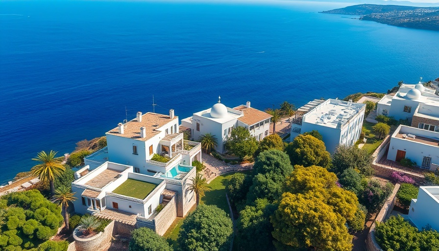 Coastal Spanish properties and landscape overview