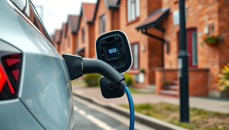 EV infrastructure procurement featuring a charging station on an urban street.