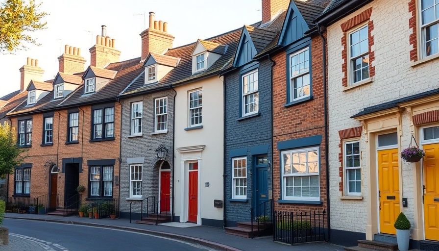Charming terraced houses reflecting house prices Dumfries.